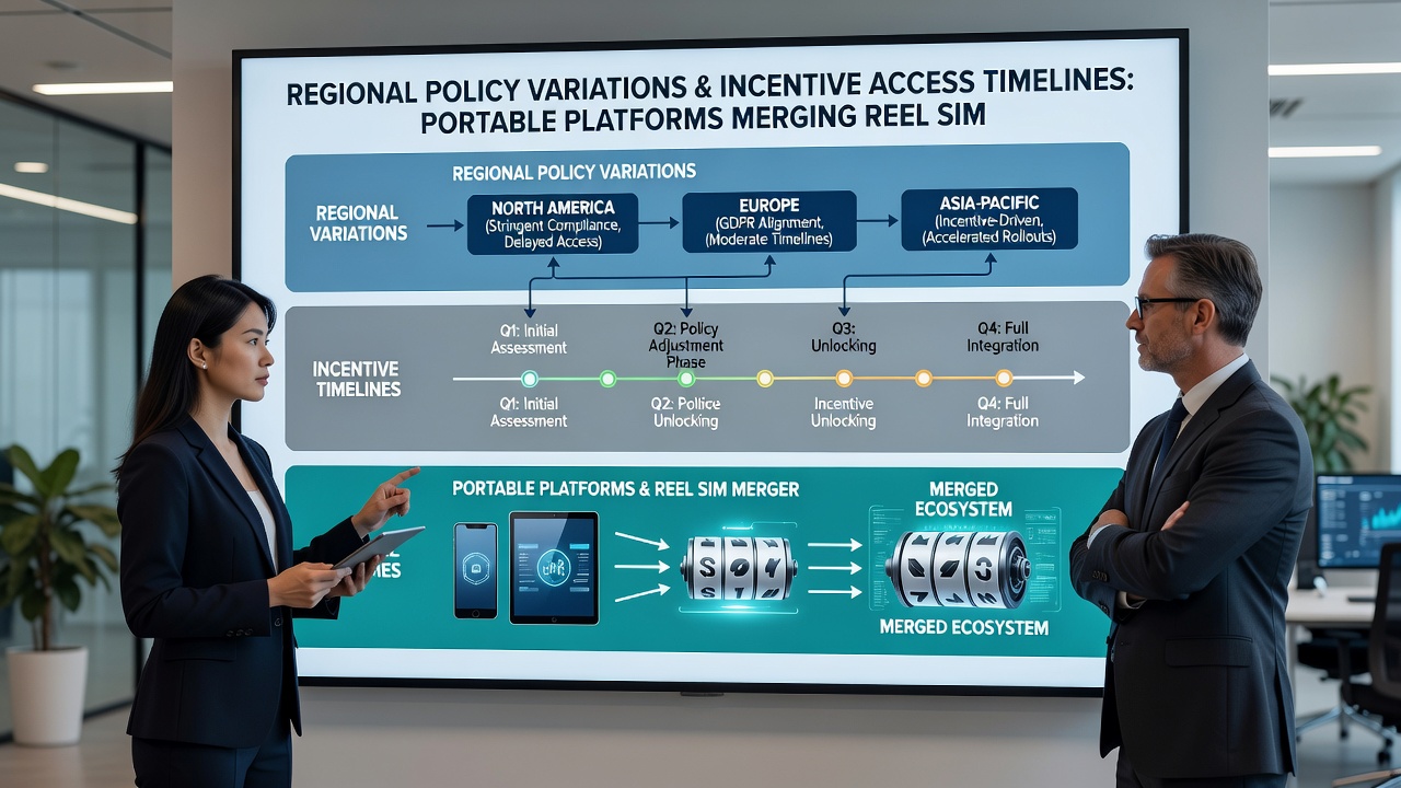 Geographic map highlighting policy zones for incentive timelines in mobile hybrid gaming apps