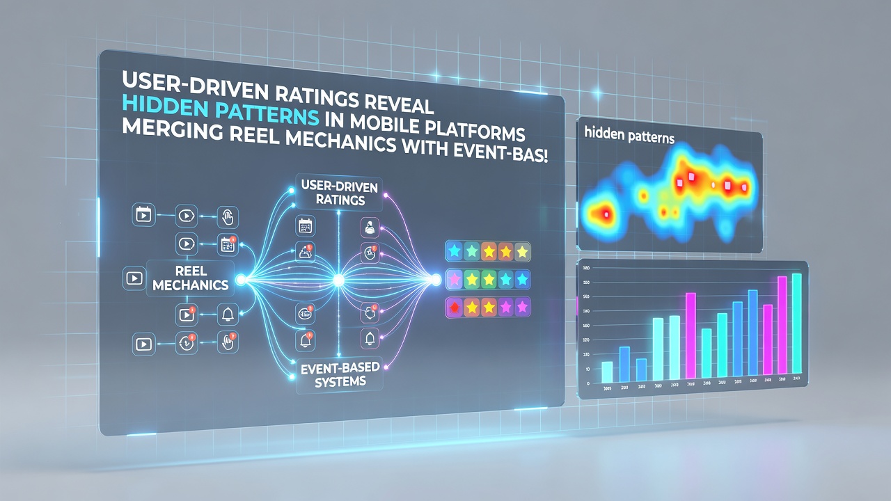 Data visualization of rating patterns in hybrid mobile wagering platforms with transaction metrics